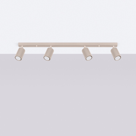 Plafonnier KARBON 4L taupe