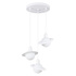 Lampe suspendue HYPERION 3P blanc + 3x ampoule LED G9 3000K Warm 4,5W 450lm