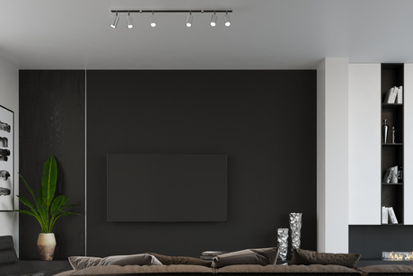 Plafond RING 3 chrome + 3x ampoule LED GU-10 4000K Froid 7W 630lm