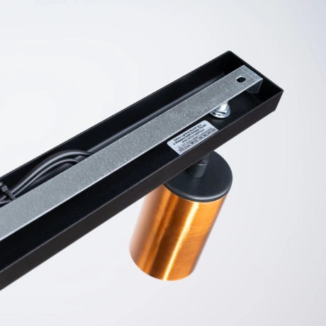 Plafonnier WINX 2 noir/cooper