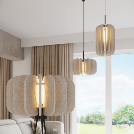 Lampadaire MULA 45 beige