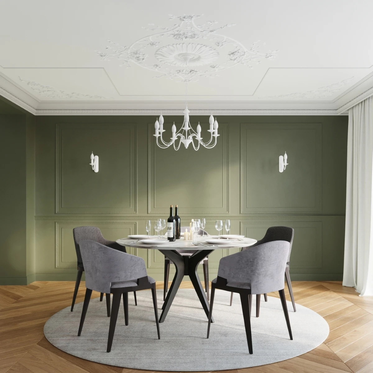 Lustre MINERWA 7 blanc