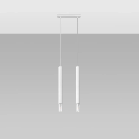 Lampe suspendue WEZYR 2 blanc