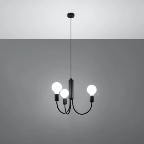 Lustre PICCOLO 3 noir