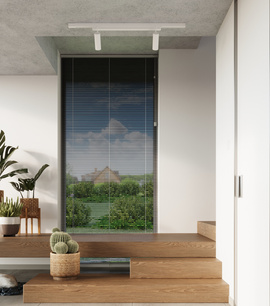 Plafonnier, 3 spots, système de rail triphasé, LUCIE/TORN 35w 4000K