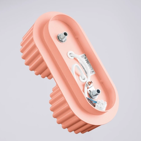 Plafonnier AURA 2 peach Gx53