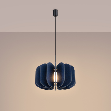Lampe suspendue MULA 45 navy