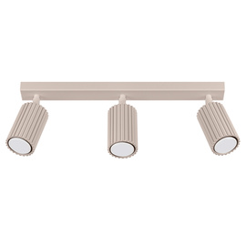 Plafonnier KARBON 3L taupe