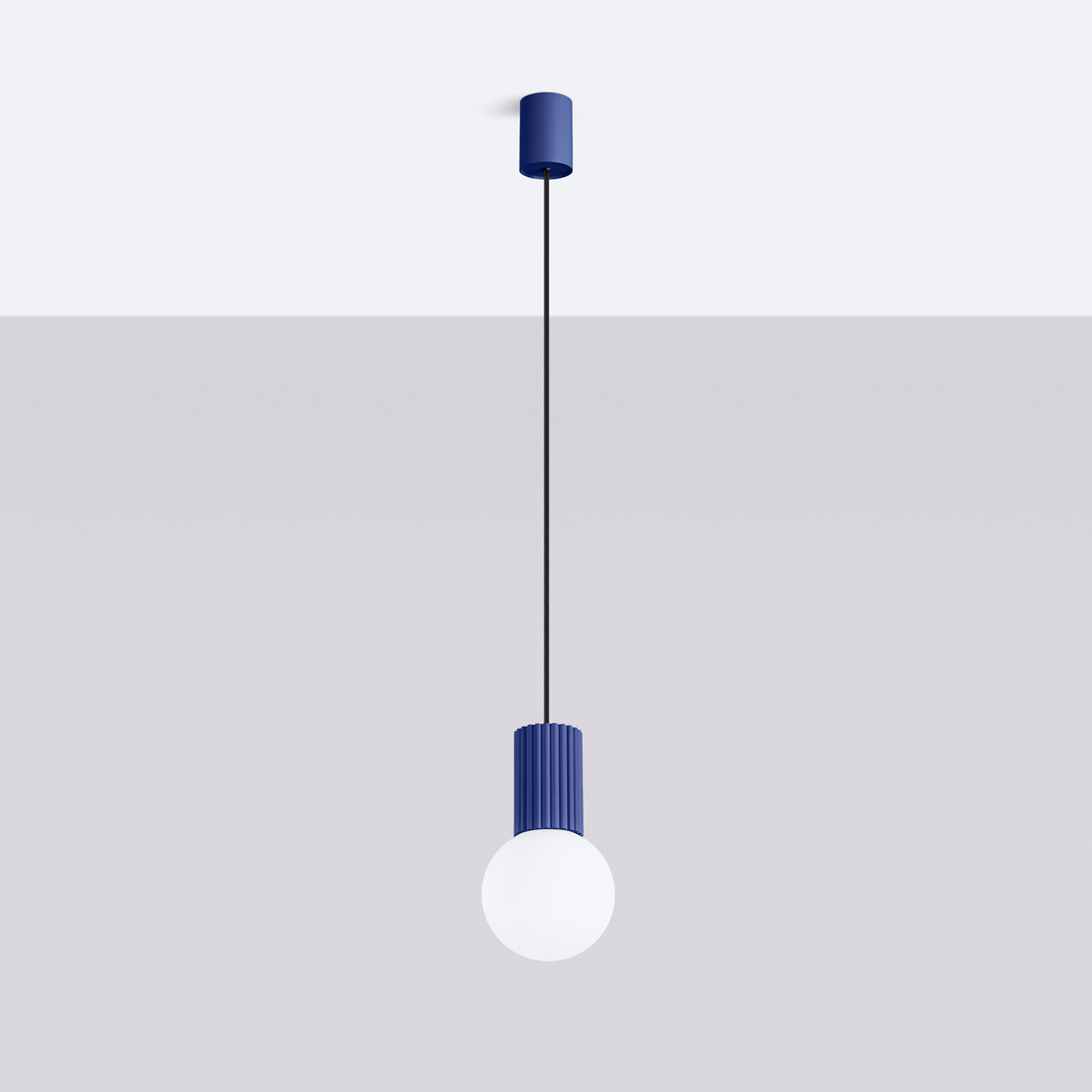 Lampe suspendue HALO 1 outremer