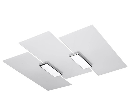 Plafond FABIANO + 3x ampoule LED E27 3000K Warm 7.5W 620lm