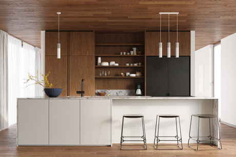 Lampe suspendue BORGIO 1 blanc + 1x ampoule LED GU-10 3000K Warm 7W 620lm