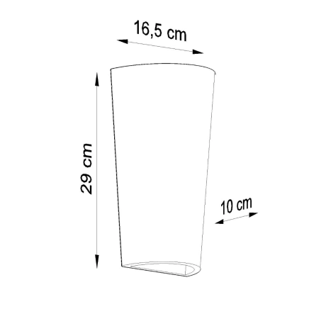 Applique céramique LANA