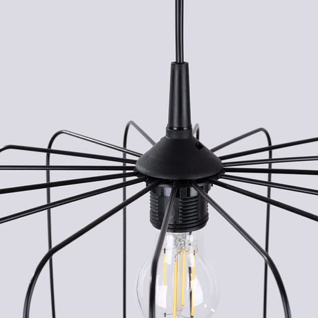 Lampe suspendue SKAAR noir
