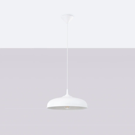 Lampe suspendue GINA blanc