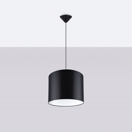 NOVA 30 lampe suspendue noire + 1x ampoule LED E27 4000K Cold 7,5W 690lm