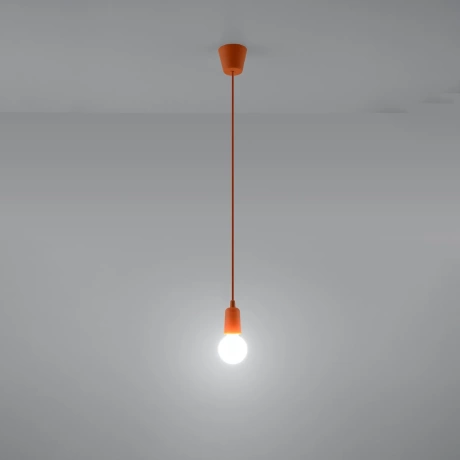 Lampe pendante DIEGO 1 orange