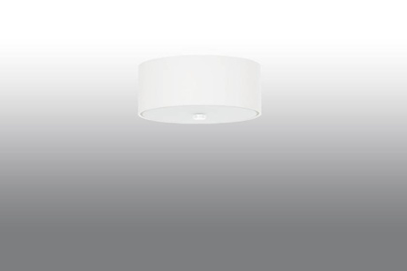 Plafond SKALA 30 blanc + 3x ampoule LED E27 3000K Warm 7.5W 620lm