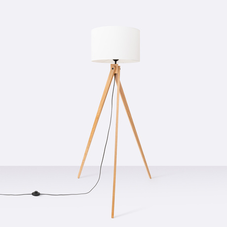 Lampadaire NATT blanc