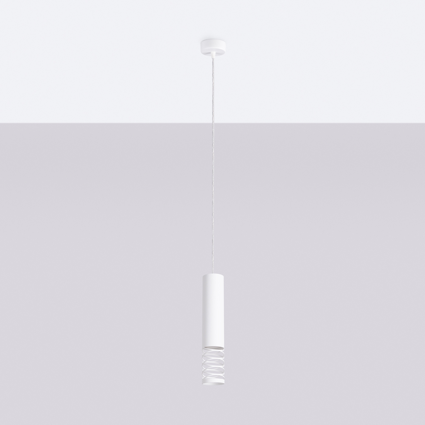 Lampe suspendue LAMI 1 blanc