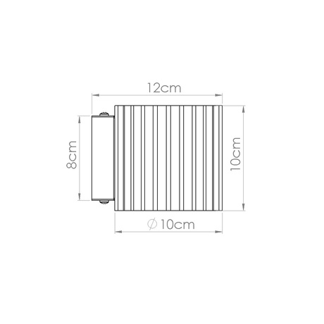Applique AURA blanc G9