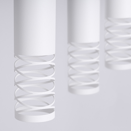 Lampe suspendue LAMI 3L blanc