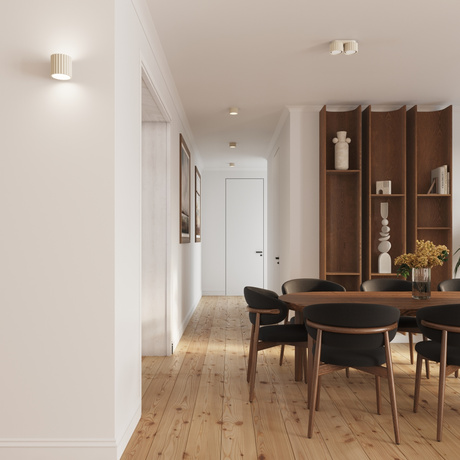 Plafonnier AURA 2 beige Gx53