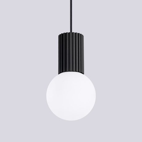 Lampe suspendue HALO 1 noir