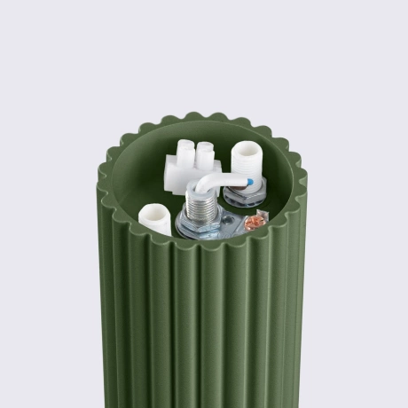 Plafonnier HALO vert olive IP44