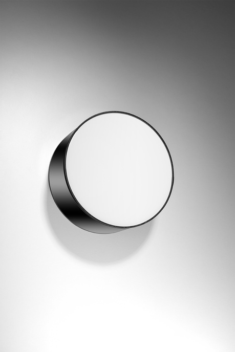 Plafond ARENA 25 BLACK + 1x ampoule LED E27 3000K Warm 7.5W 620lm