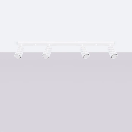 Plafonnier KARBON 4L blanc