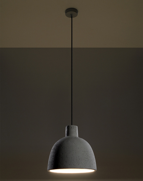 Lampe suspendue DAMASO + 1x ampoule LED E27 4000K Froid 7,5W 650lm