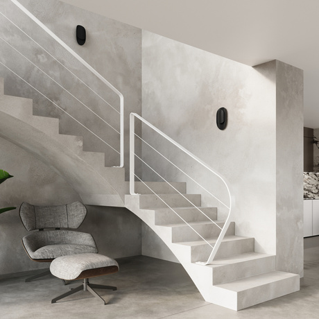 Applique TEAR noire + 1x ampoule LED G9 3000K Warm 4.5W 510lm