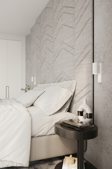 Applique UTTI blanc + 1x ampoule LED GU-10 3000K Warm 7W 620lm