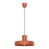 Lampe suspendue BILO rouge ocre