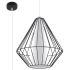 Lampe suspendue DEMI noir