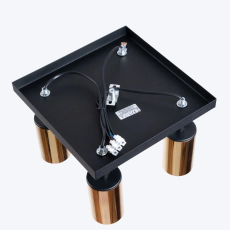 Plafonnier WINX 4 noir/doré