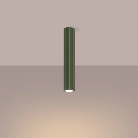 Plafonnier KARBON 40 vert olive