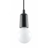 Lampe pendante DIEGO 1 noir