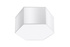 Plafond SUNDE 15 blanc + 2x ampoule LED E27 4000K Froid 7.5W 650lm
