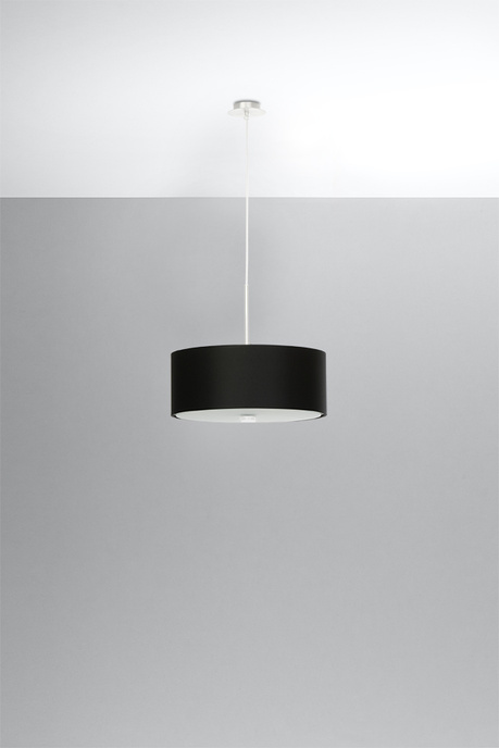 Lustre SKALA 30 noir + 3x ampoule LED E27 4000K Froid 7.5W 650lm