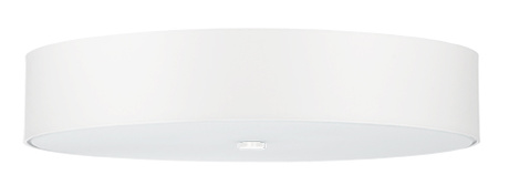 Plafond SKALA 70 blanc + 6x ampoule LED E27 3000K Warm 7.5W 620lm