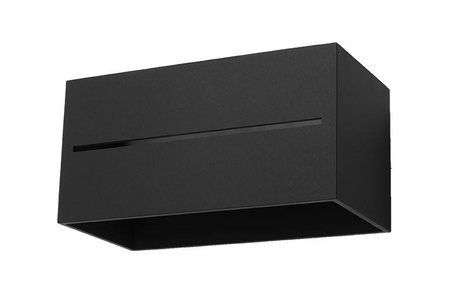 Applique LOBO MAXI noir + 2x ampoule LED G9 3000K Warm 4.5W 510lm