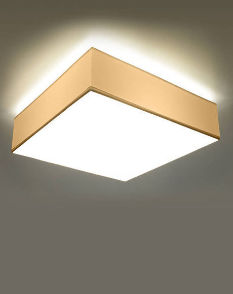 Plafond HORUS 25 BLANC + 1x ampoule LED E27 4000K Froid 7.5W 650lm