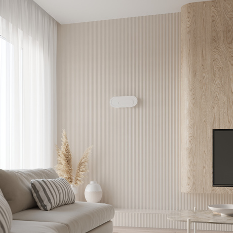 Applique SACCON blanc + 2x ampoule LED G9 3000K Warm 4.5W 510lm