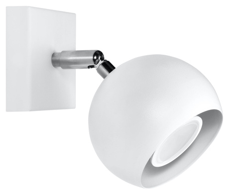 Applique OCULARE 1 blanche + 1x ampoule LED GU-10 3000K Warm 7W 620lm