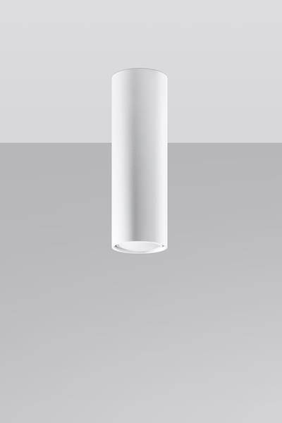 Plafond LAGOS 20 blanc + 1x ampoule LED GU-10 4000K Froid 7W 630lm