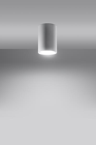 Plafond LAGOS 10 blanc +1x ampoule LED GU-10 4000K Froid 7W 630lm