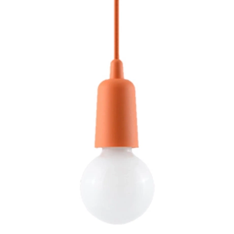 Lampe pendante DIEGO 1 orange