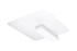 Plafond LAPPO blanc + 2x ampoule LED E27 3000K Warm 7.5W 620lm