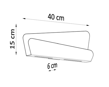 Applique BASCIA blanc + 2x ampoule LED G9 3000K Warm 4.5W 510lm